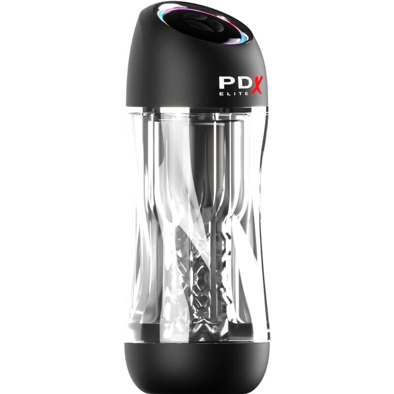 Pdx Elite-Stroker Viewtube Pro Vibrator Trasparente-10 velocità 3 Pdx Elite-Stroker Viewtube Pro Vibrator Trasparente-10 velocità — PIPEDREAMS · Masturbatori (imaginea 3)
