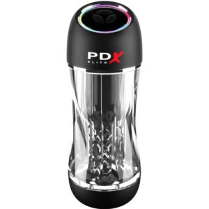 Pdx Elite-Stroker Viewtube Pro Vibrator Trasparente-10 velocità — PIPEDREAMS · Masturbatori