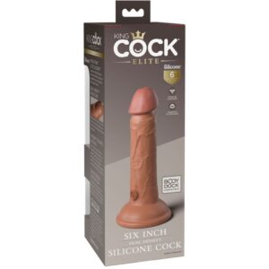 King Cock-Elite Dildo Realista di Silicone 15.2 cm Caramel-Ventosa 9 King Cock-Elite Dildo Realista di Silicone 15.2 cm Caramel-Ventosa — PIPEDREAMS · Dildo & Stimolatori (imaginea 3)