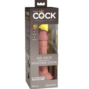 King Cock-Elite Dildo Realistico in Silicone 15.2 cm-Ventosa — PIPEDREAMS · Dildo & Stimolatori (imaginea 3)