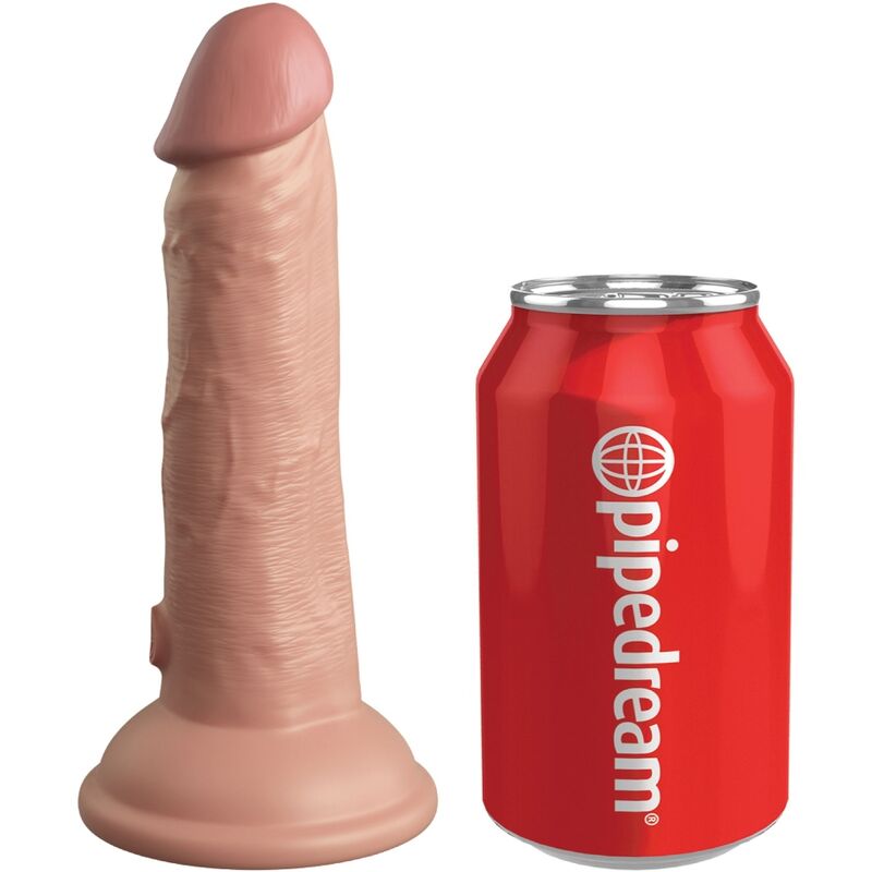 King Cock-Elite Dildo Realistico in Silicone 15.2 cm-Ventosa