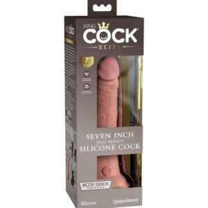 King Cock-Elite Dildo Realista in Silicone, 17.8 cm-Ventosa 8 King Cock-Elite Dildo Realista in Silicone, 17.8 cm-Ventosa — PIPEDREAMS · Dildo & Stimolatori (immagine 3)