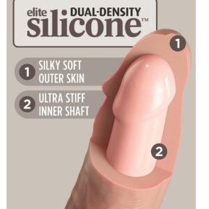 King Cock-Elite Dildo Realista in Silicone, 17.8 cm-Ventosa 9 King Cock-Elite Dildo Realista in Silicone, 17.8 cm-Ventosa — PIPEDREAMS · Dildo & Stimolatori (immagine 4)