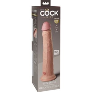 King Cock-Elite Dildo Realista in Silicone 25.4 cm-Ventosa — PIPEDREAMS · Dildo & Stimolatori (immagine 3)