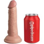 King Cock-Elite Dildo Realistico con Vibrazioni in Silicone, 15.2 cm — PIPEDREAMS · Dildo & Stimolatori