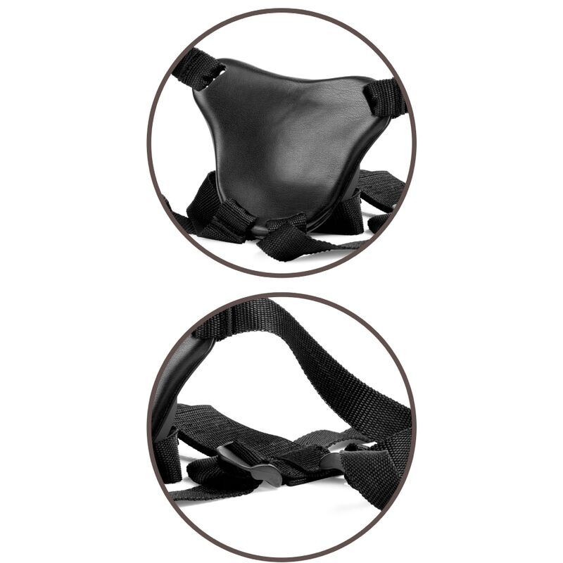 King Cock-Elite Comfy Imbracatura Regolabile-ABS, Ventosa — PIPEDREAMS · Strap-on & Imbracature (immagine 6)
