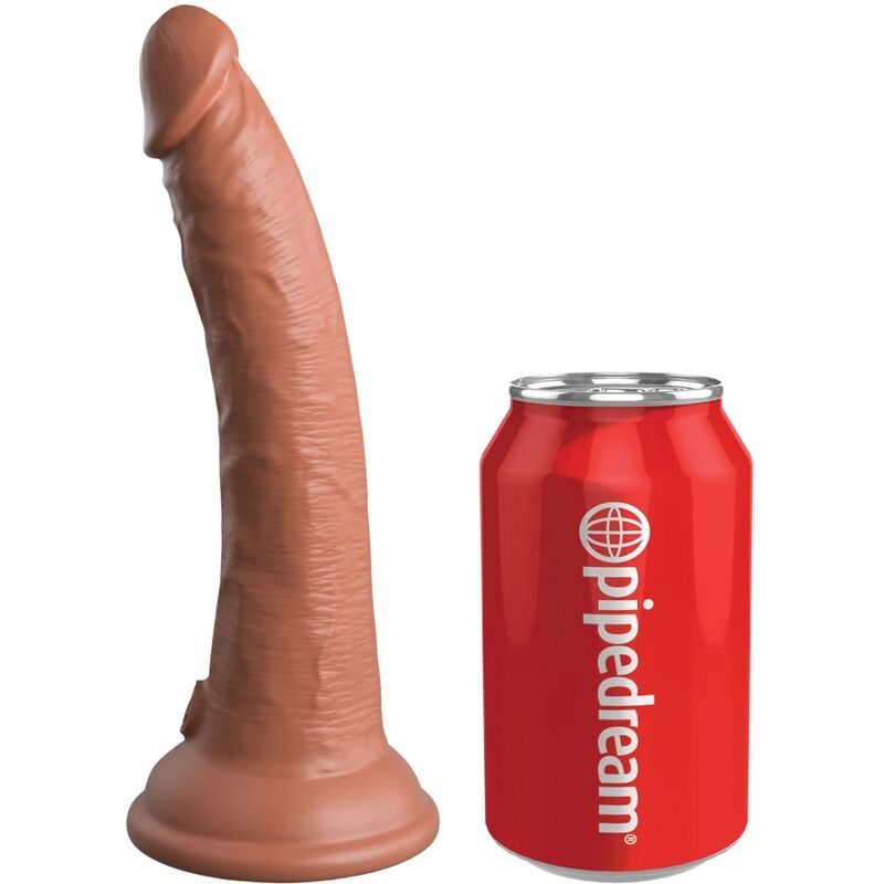 King Cock-Elite Comfy Imbracatura Regolabile con Dildo 17.8 cm-Silicone — PIPEDREAMS · Strap-on & Imbracature (immagine 7)
