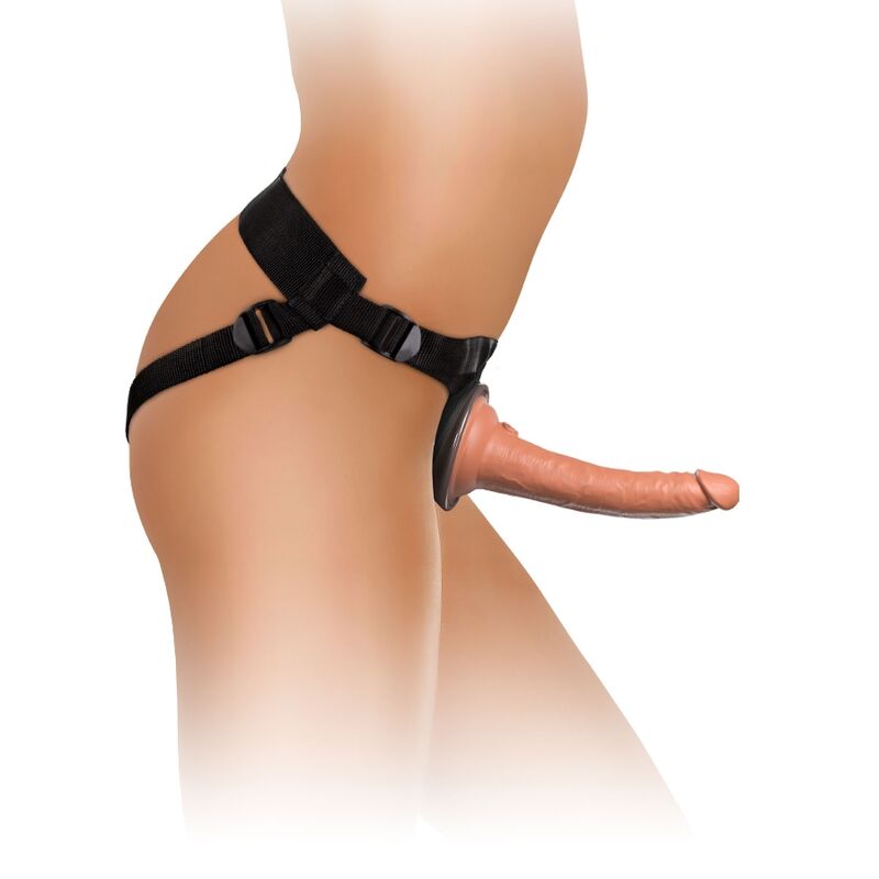 King Cock-Elite Comfy Imbracatura Regolabile con Dildo 17.8 cm-Silicone — PIPEDREAMS · Strap-on & Imbracature (immagine 5)
