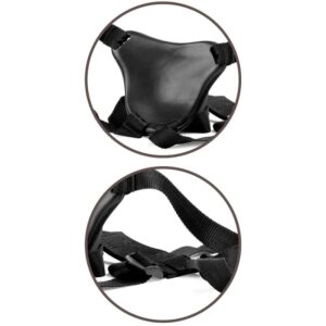 King Cock-Elite Deluxe Set Imbracatura regolabile con anello e testicoli — PIPEDREAMS · Strap-on & Imbracature (immagine 9)