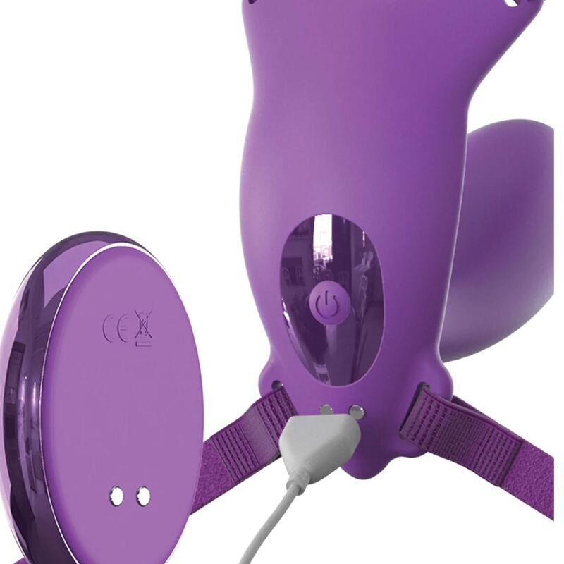 Fantasy For Her-Imbracatura Farfalla G-spot con Vibratore, Ricaricabile — PIPEDREAMS · Strap-on & Imbracature (immagine 3)