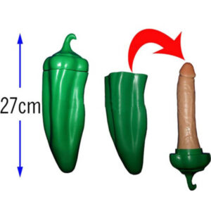 Diablo Picante-Verde Peperoni con sorpresa a forma di pene 2 Diablo Picante-Verde Peperoni con sorpresa a forma di pene — DIVERTY SEX · Articoli divertenti