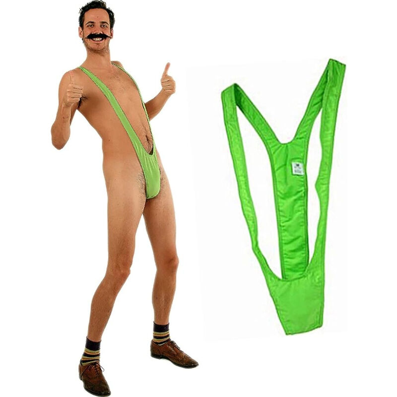 Diablo Picante-Green Mens Trikini 1 Diablo Picante-Green Mens Trikini — DIVERTY SEX · Articoli divertenti