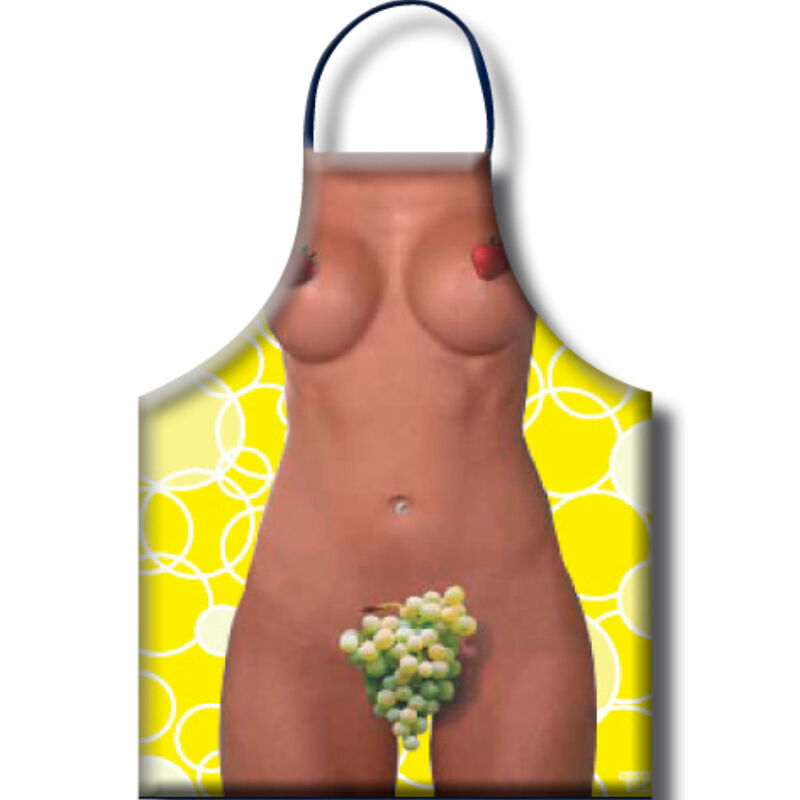 Diablo Picante-Diverty Sex Diablo Grembiule Piccante con Uva