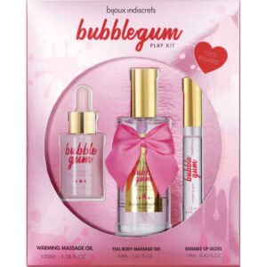 Bijoux Love Cosmetiques-Bubblegum Play Kit con olio riscaldante