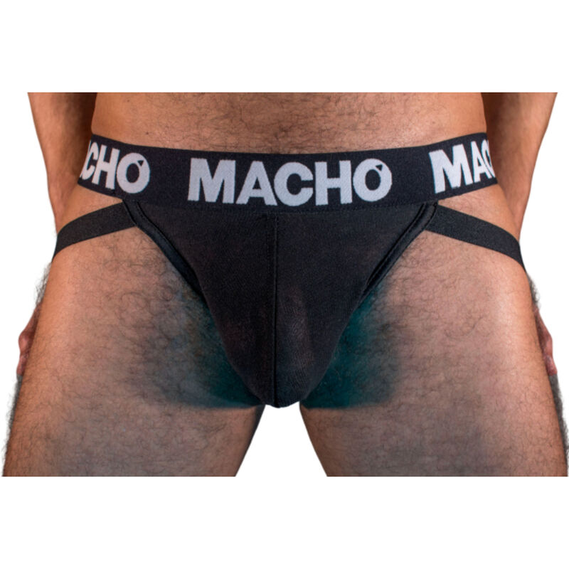 Macho Underwear-MX25NN Jock Nero