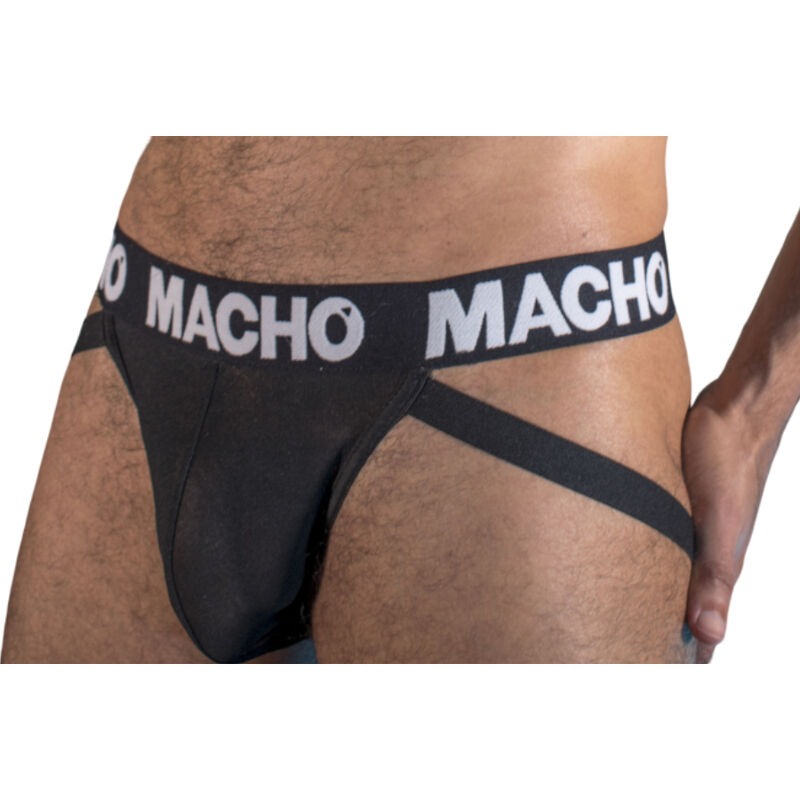 Macho Underwear-MX25NN Jock Nero · Intimo uomo (immagine 2)
