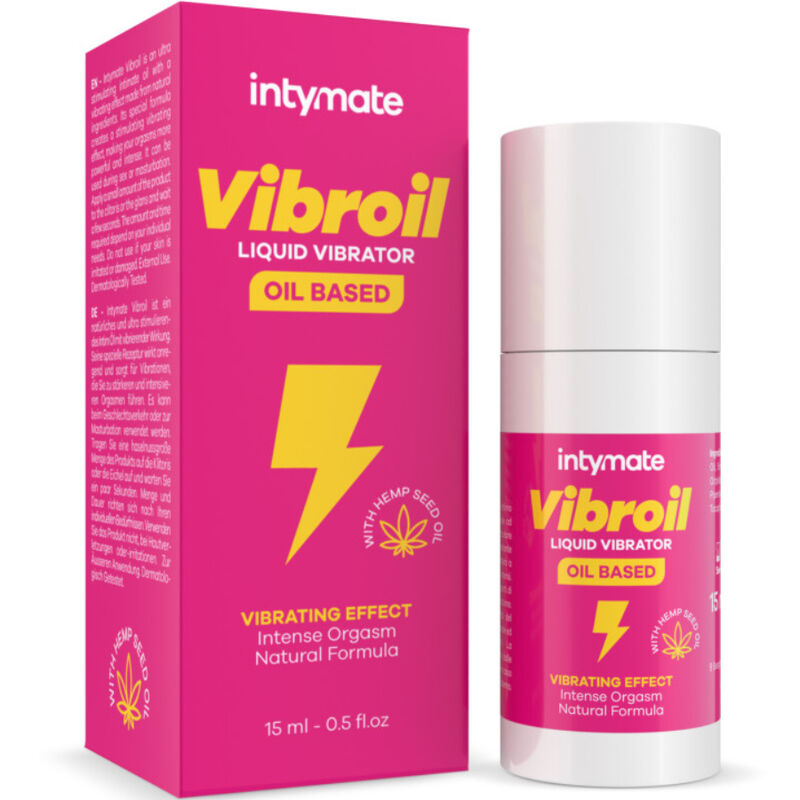 Intimateline Intymate-Vibroil Olio Intimo per Lei Effetto Vibrante 1 Intimateline Intymate-Vibroil Olio Intimo per Lei Effetto Vibrante · Afrodisiaci donna
