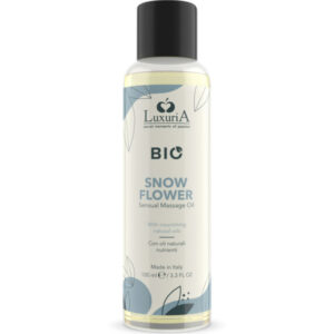 Intimateline Luxuria-Bio Snow Flower Olio da Massaggio 100 ml