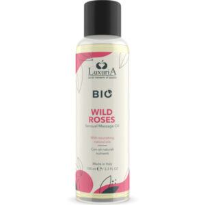 Intimateline Luxuria-Lusso Bio Wild Roses Olio da Massaggio 100 ml