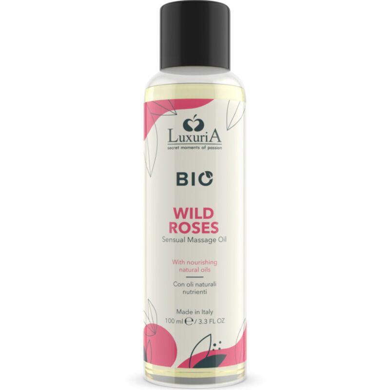 Intimateline Luxuria-Lusso Bio Wild Roses Olio da Massaggio 100 ml