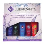 Id Juicy Lube-Set 5 Tubi Lubrificanti Aromatizzati 12 ml — ID LUBRICANTES · Lubrificanti