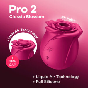 Satisfyer Air Pulse-Air Pulse Pro 2 Classic Blossom · Vibratori (immagine 8)