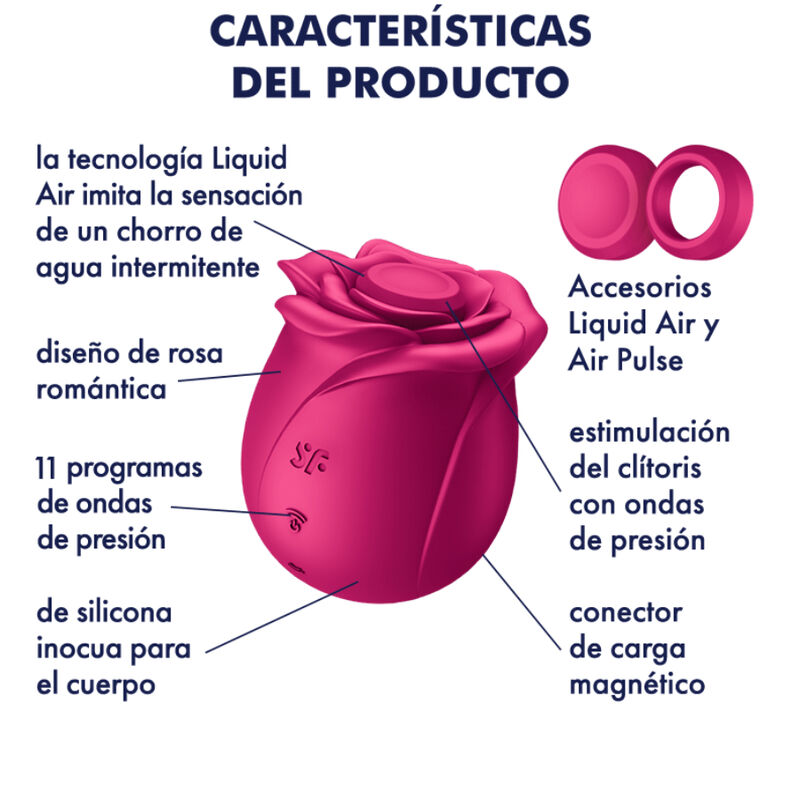 Satisfyer Air Pulse-Air Pulse Pro 2 Classic Blossom · Vibratori (immagine 6)