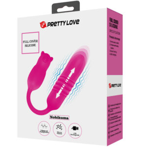 Fun Toys-Nobikuma Pink Bullet Vibratore di Silicone-3 velocità — PRETTY LOVE · Vibratori (imaginea 2)