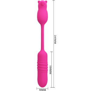 Fun Toys-Nobikuma Pink Bullet Vibratore di Silicone-3 velocità 16 Fun Toys-Nobikuma Pink Bullet Vibratore di Silicone-3 velocità — PRETTY LOVE · Vibratori (imaginea 8)