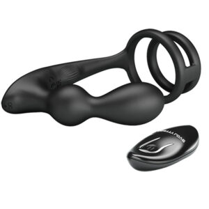 Anal Toys-Marshall Anello per il pene con Plug anale Vibratore e — PRETTY LOVE · Anelli & Guaine per pene (imaginea 3)