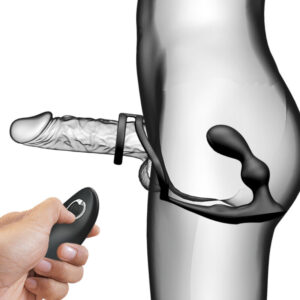 Anal Toys-Marshall Anello per il pene con Plug anale Vibratore e — PRETTY LOVE · Anelli & Guaine per pene (imaginea 7)