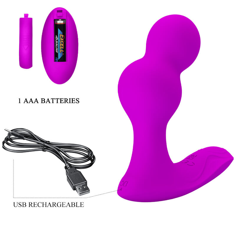 Anal Toys-Terrance Vibratore Anale Massaggiatore con Telecomando-Silicone 7 Anal Toys-Terrance Vibratore Anale Massaggiatore con Telecomando-Silicone — PRETTY LOVE · Giocattoli anali (imaginea 7)
