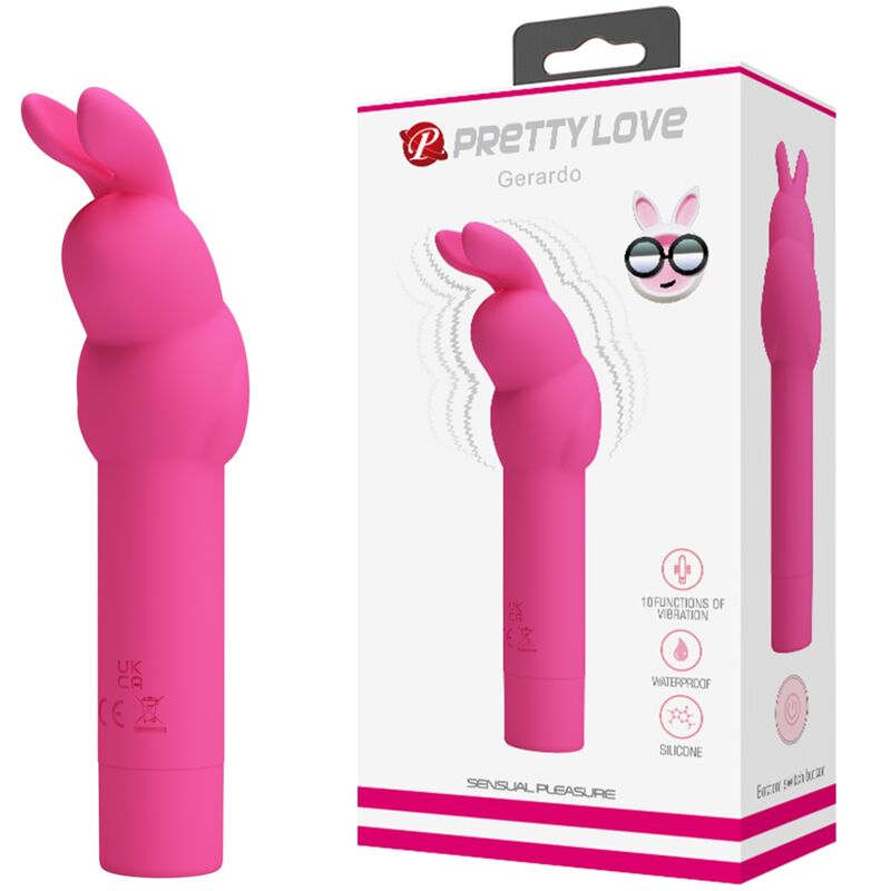 Fun Toys-Gerardo Fuchsia Rabbit Vibratore Silicone-10 velocità 6 Fun Toys-Gerardo Fuchsia Rabbit Vibratore Silicone-10 velocità — PRETTY LOVE · Vibratori (imaginea 6)