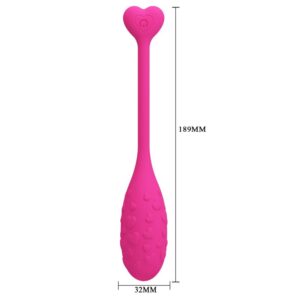 App Series-Uovo Fisher Rosa Controllato da App-Silicone, 12 12 App Series-Uovo Fisher Rosa Controllato da App-Silicone, 12 — PRETTY LOVE · Giocattoli per coppie (imaginea 4)