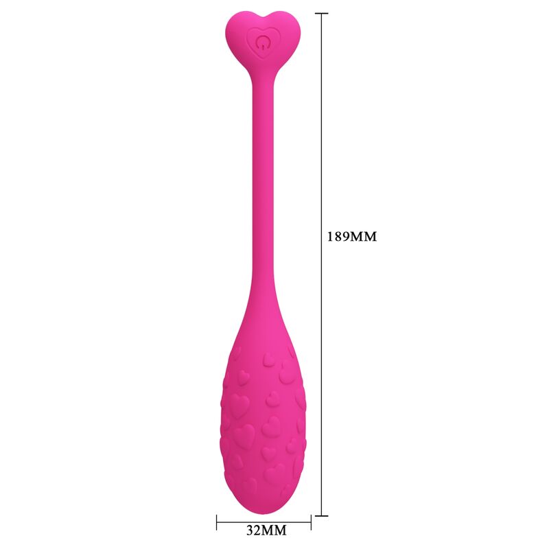 App Series-Uovo Fisher Rosa Controllato da App-Silicone, 12 4 App Series-Uovo Fisher Rosa Controllato da App-Silicone, 12 — PRETTY LOVE · Giocattoli per coppie (imaginea 4)