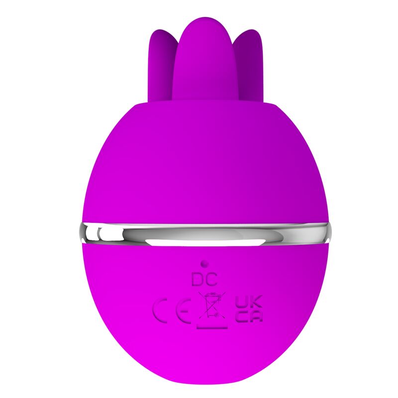 High Tech-Gemini Ball Vibratore Rotondo Viola Silicone-3 velocità — PRETTY LOVE · Vibratori (immagine 7)