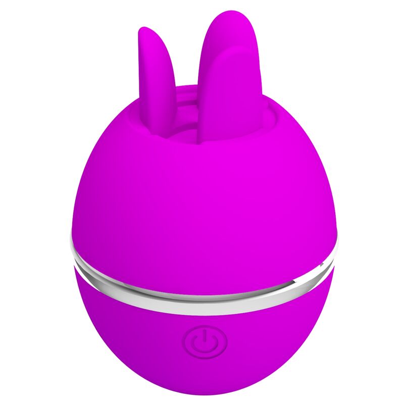 High Tech-Gemini Ball Vibratore Rotondo Viola Silicone-3 velocità — PRETTY LOVE · Vibratori (immagine 5)
