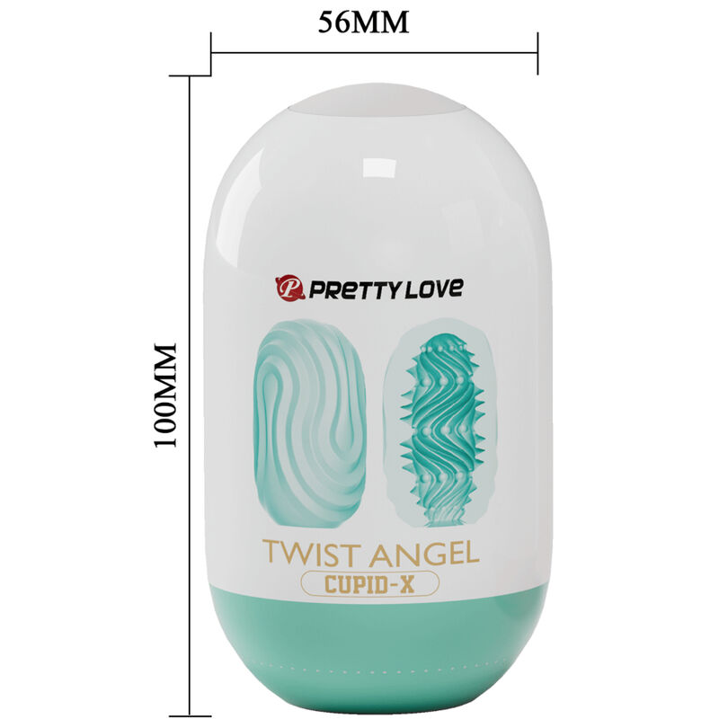 Bodies & Masturbators-Twist Angel Cupid Masturbatore Tipo Uovo-TPR 4 Bodies & Masturbators-Twist Angel Cupid Masturbatore Tipo Uovo-TPR — PRETTY LOVE · Masturbatori (imaginea 4)