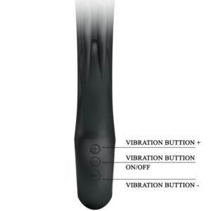 High Tech-Carina Vibratore per Clitoride e Punto G-Silicone — PRETTY LOVE · Vibratori (imaginea 5)