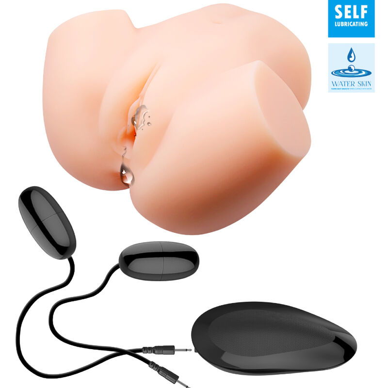 Crazy Bull-Vagina e Ano Realistico Vibrazione Doppio Telecomando · Masturbatori (imaginea 6)