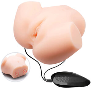 Crazy Bull-Vagina e Ano Realistico Vibrazione Doppio Telecomando · Masturbatori (imaginea 3)