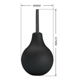 Mr Play-Doccia Anal Pear Blkb Black · Giocattoli anali (imaginea 6)