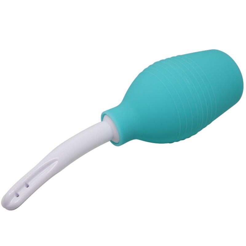 Mr Play-Pera anal doccia in gomma, Blu · Giocattoli anali (immagine 3)