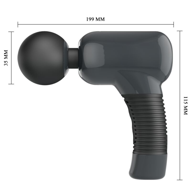 High Tech-Massaggiatore Ricaricabile 7 Funzioni 5 Velocità-Silicone, 7 — PRETTY LOVE · Vibratori (imaginea 7)