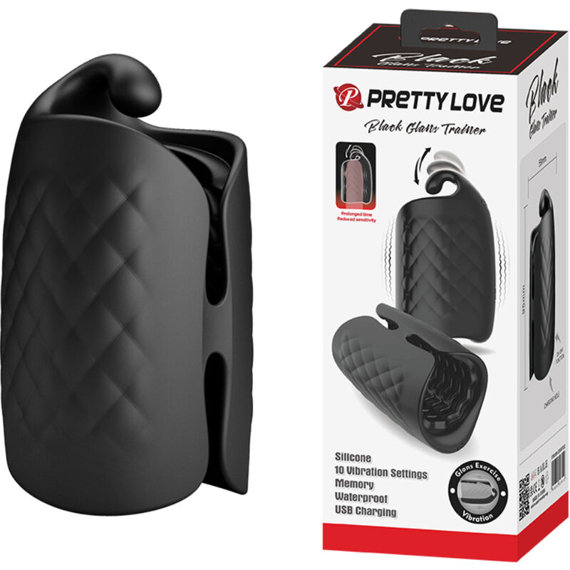 Bodies & Masturbators-Masturbatore Manuale per Glande, Vibratore — PRETTY LOVE · Masturbatori (imaginea 6)