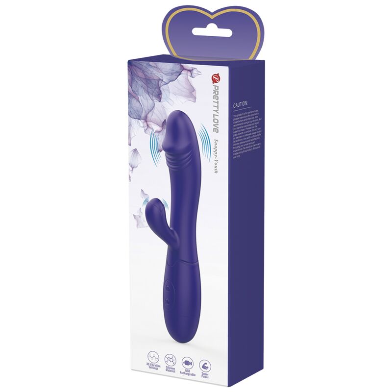 High Tech-Snappy Youth Vibratore e Stimolatore G-spot — PRETTY LOVE · Vibratori (immagine 3)