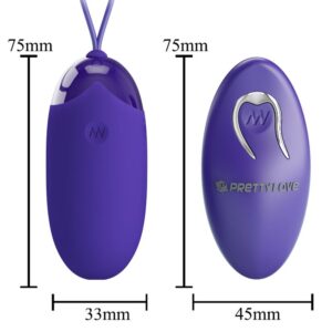 Remote Control-Pastore Giovane Uovo Vibratore con Telecomando — PRETTY LOVE · Vibratori (immagine 9)