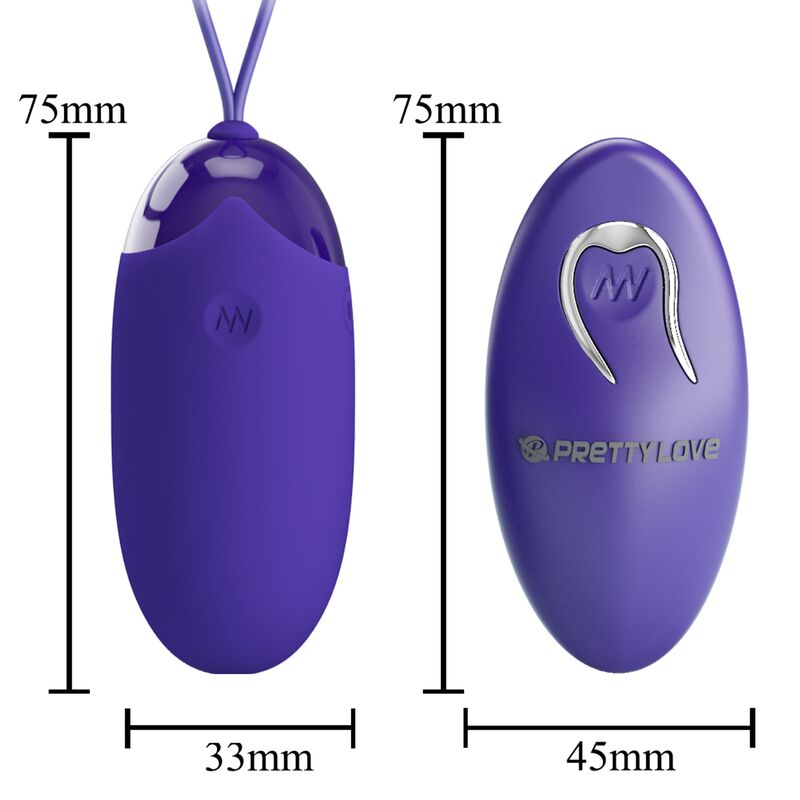 Remote Control-Pastore Giovane Uovo Vibratore con Telecomando — PRETTY LOVE · Vibratori (immagine 9)
