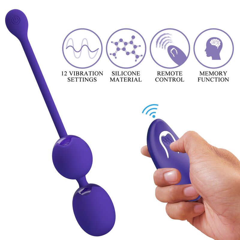 Remote Control-Willie Youth Palle Vibratori con Telecomando E — PRETTY LOVE · Giocattoli anali (immagine 2)