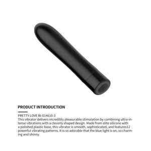 High Tech-Kit Regalo per Coppia-Silicone, 12 velocità — PRETTY LOVE · Kit di giocattoli (imaginea 5)